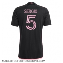 Maillot de football Réplique Inter Miami Sergio Busquets #5 Extérieur 2023-24 Manche Courte