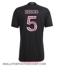 Maillot de football Réplique Inter Miami Sergio Busquets #5 Extérieur 2024-25 Manche Courte