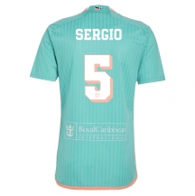 Maillot de football Réplique Inter Miami Sergio Busquets #5 Troisième 2024-25 Manche Courte