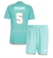 Maillot de football Réplique Inter Miami Sergio Busquets #5 Troisième Enfant 2024-25 Manche Courte (+ Pantalon court)