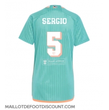 Maillot de football Réplique Inter Miami Sergio Busquets #5 Troisième Femme 2024-25 Manche Courte