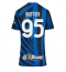 Maillot de football Réplique Inter Milan Alessandro Bastoni #95 Domicile Femme 2024-25 Manche Courte