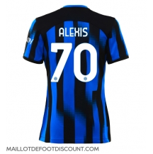 Maillot de football Réplique Inter Milan Alexis Sanchez #70 Domicile Femme 2023-24 Manche Courte