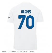 Maillot de football Réplique Inter Milan Alexis Sanchez #70 Extérieur 2023-24 Manche Courte