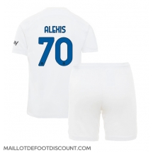 Maillot de football Réplique Inter Milan Alexis Sanchez #70 Extérieur Enfant 2023-24 Manche Courte (+ Pantalon court)