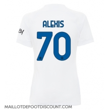 Maillot de football Réplique Inter Milan Alexis Sanchez #70 Extérieur Femme 2023-24 Manche Courte