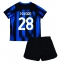Maillot de football Réplique Inter Milan Benjamin Pavard #28 Domicile Enfant 2023-24 Manche Courte (+ Pantalon court)