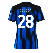 Maillot de football Réplique Inter Milan Benjamin Pavard #28 Domicile Femme 2023-24 Manche Courte