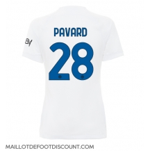 Maillot de football Réplique Inter Milan Benjamin Pavard #28 Extérieur Femme 2023-24 Manche Courte