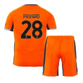 Maillot de football Réplique Inter Milan Benjamin Pavard #28 Troisième Enfant 2023-24 Manche Courte (+ Pantalon court)