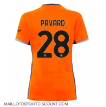 Maillot de football Réplique Inter Milan Benjamin Pavard #28 Troisième Femme 2023-24 Manche Courte