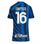 Maillot de football Réplique Inter Milan Davide Frattesi #16 Domicile Femme 2024-25 Manche Courte