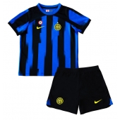 Maillot de football Réplique Inter Milan Domicile Enfant 2023-24 Manche Courte (+ Pantalon court)