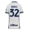 Maillot de football Réplique Inter Milan Federico Dimarco #32 Extérieur Femme 2024-25 Manche Courte