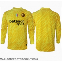Maillot de football Réplique Inter Milan Gardien de but Extérieur 2024-25 Manche Longue