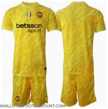 Maillot de football Réplique Inter Milan Gardien de but Extérieur Enfant 2024-25 Manche Courte (+ Pantalon court)