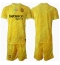 Maillot de football Réplique Inter Milan Gardien de but Extérieur Enfant 2024-25 Manche Courte (+ Pantalon court)