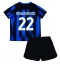 Maillot de football Réplique Inter Milan Henrikh Mkhitaryan #22 Domicile Enfant 2023-24 Manche Courte (+ Pantalon court)