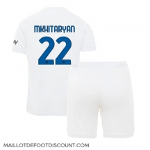 Maillot de football Réplique Inter Milan Henrikh Mkhitaryan #22 Extérieur Enfant 2023-24 Manche Courte (+ Pantalon court)