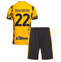 Maillot de football Réplique Inter Milan Henrikh Mkhitaryan #22 Troisième Enfant 2024-25 Manche Courte (+ Pantalon court)