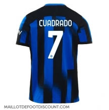 Maillot de football Réplique Inter Milan Juan Cuadrado #7 Domicile 2023-24 Manche Courte