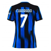 Maillot de football Réplique Inter Milan Juan Cuadrado #7 Domicile Femme 2023-24 Manche Courte