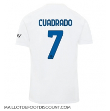 Maillot de football Réplique Inter Milan Juan Cuadrado #7 Extérieur 2023-24 Manche Courte