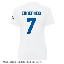 Maillot de football Réplique Inter Milan Juan Cuadrado #7 Extérieur Femme 2023-24 Manche Courte
