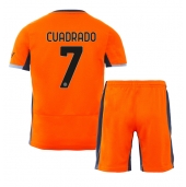 Maillot de football Réplique Inter Milan Juan Cuadrado #7 Troisième Enfant 2023-24 Manche Courte (+ Pantalon court)