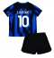 Maillot de football Réplique Inter Milan Lautaro Martinez #10 Domicile Enfant 2023-24 Manche Courte (+ Pantalon court)