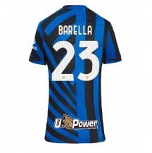 Maillot de football Réplique Inter Milan Nicolo Barella #23 Domicile Femme 2024-25 Manche Courte