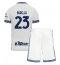 Maillot de football Réplique Inter Milan Nicolo Barella #23 Extérieur Enfant 2024-25 Manche Courte (+ Pantalon court)