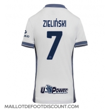 Maillot de football Réplique Inter Milan Piotr Zielinski #7 Extérieur Femme 2024-25 Manche Courte