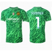Maillot de football Réplique Inter Milan Yann Sommer #1 Gardien de but Domicile 2024-25 Manche Courte