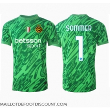Maillot de football Réplique Inter Milan Yann Sommer #1 Gardien de but Domicile 2024-25 Manche Courte