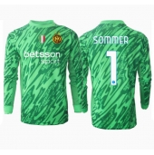 Maillot de football Réplique Inter Milan Yann Sommer #1 Gardien de but Domicile 2024-25 Manche Longue