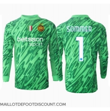Maillot de football Réplique Inter Milan Yann Sommer #1 Gardien de but Domicile 2024-25 Manche Longue