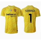 Maillot de football Réplique Inter Milan Yann Sommer #1 Gardien de but Extérieur 2024-25 Manche Courte