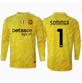 Maillot de football Réplique Inter Milan Yann Sommer #1 Gardien de but Extérieur 2024-25 Manche Longue