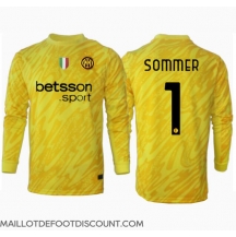 Maillot de football Réplique Inter Milan Yann Sommer #1 Gardien de but Extérieur 2024-25 Manche Longue