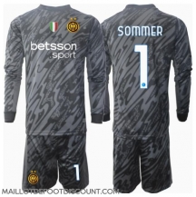 Maillot de football Réplique Inter Milan Yann Sommer #1 Gardien de but Troisième Enfant 2024-25 Manche Longue (+ Pantalon court)