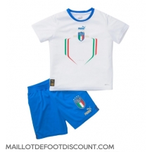 Maillot de football Réplique Italie Extérieur Enfant 2022 Manche Courte (+ Pantalon court)