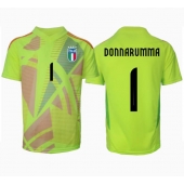Maillot de football Réplique Italie Gianluigi Donnarumma #1 Gardien de but Domicile Europe 2024 Manche Courte