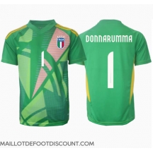 Maillot de football Réplique Italie Gianluigi Donnarumma #1 Gardien de but Extérieur Europe 2024 Manche Courte
