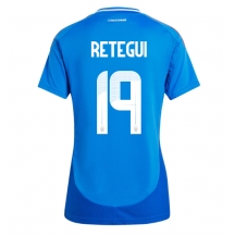 Maillot de football Réplique Italie Mateo Retegui #19 Domicile Femme Europe 2024 Manche Courte