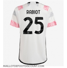 Maillot de football Réplique Juventus Adrien Rabiot #25 Extérieur 2023-24 Manche Courte