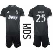 Maillot de football Réplique Juventus Adrien Rabiot #25 Troisième Enfant 2023-24 Manche Courte (+ Pantalon court)