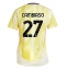 Maillot de football Réplique Juventus Andrea Cambiaso #27 Extérieur Femme 2024-25 Manche Courte