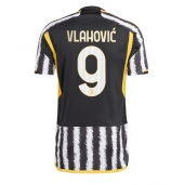 Maillot de football Réplique Juventus Dusan Vlahovic #9 Domicile 2023-24 Manche Courte