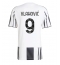 Maillot de football Réplique Juventus Dusan Vlahovic #9 Domicile 2025-26 Manche Courte